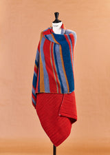 Funky Striped Shawl